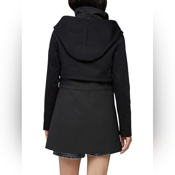 SOIA & KYO Layered Hooded Jacket - Picture 3 of 4